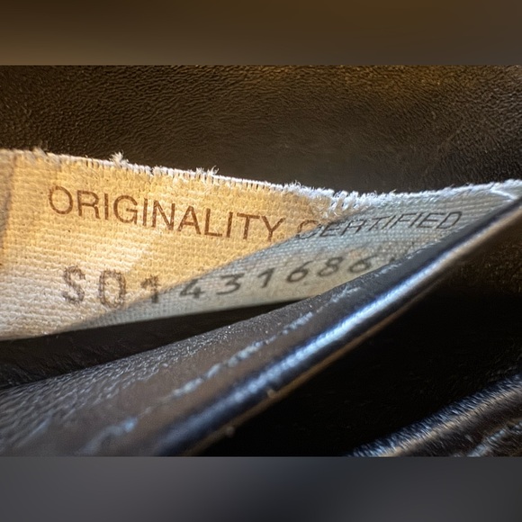 Bottega Veneta Intrecciato Woven Leather Wallet Black Fold Long EUC AUTHENTIC - Picture 10 of 15